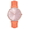 Mykonos Vegan Leather All Rose & Mint Watch Hurtig Lane Vegan Watches