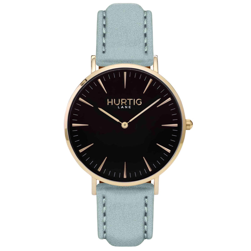 Hymnal Vegan Watch Tweed Gold, Black & Camel - Hurtig Lane - sustainable- vegan-ethical- cruelty free