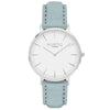 Hymnal Vegan Watch Tweed Silver, White & Grey - Hurtig Lane - sustainable- vegan-ethical- cruelty free