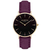 Hymnal Vegan Watch Tweed Gold, Black & Camel - Hurtig Lane - sustainable- vegan-ethical- cruelty free