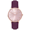 Hymnal Vegan Watch Tweed All Rose Gold & Grey - Hurtig Lane - sustainable- vegan-ethical- cruelty free