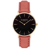 Hymnal Vegan Watch Tweed Gold, Black & Grey - Hurtig Lane - sustainable- vegan-ethical- cruelty free