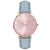 Hymnal Vegan Suede Watch All Rose Gold & Camel Brown - Hurtig Lane - sustainable- vegan-ethical- cruelty free