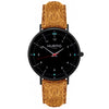 Moderno Vegan Tweed Watch All Black & Grey Watch Hurtig Lane Vegan Watches