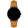 Hymnal Vegan Suede Watch All Black & Forest - Hurtig Lane - sustainable- vegan-ethical- cruelty free