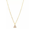 Vistosa Trio Gold Necklace- Champagne Necklaces Hurtig Lane 