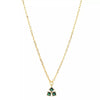 Vistosa Trio Gold Necklace- Champagne Necklaces Hurtig Lane 