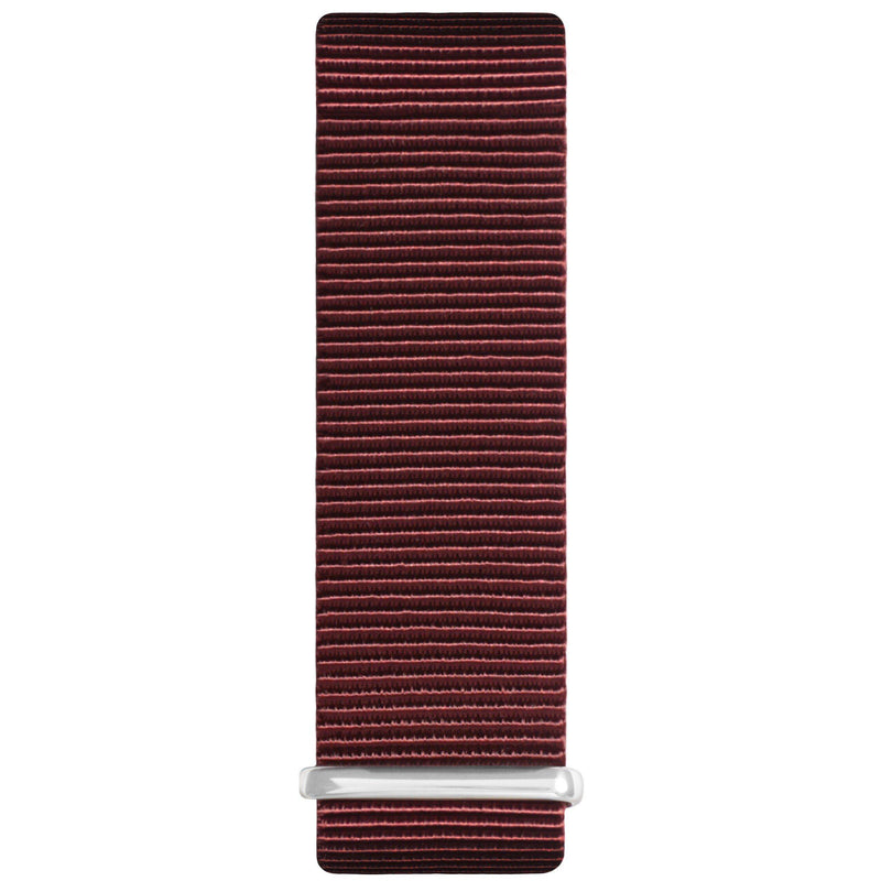 Maroon and Black Nylon Nato Strap watch strap Hurtig Lane Vegan Watches