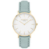 Hymnal Vegan Watch Suede Gold, White & Berry Watch Hurtig Lane Vegan Watches