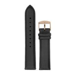 Black and Rose Gold Cactus Leather Strap watch strap Hurtig Lane Vegan Watches