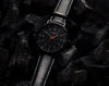 Moderno Vegan Leather Watch All Black/Black Watch Hurtig Lane Vegan Watches